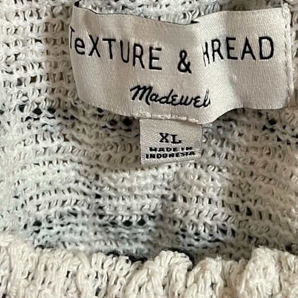 ❤️Madewell  Textured  Striped Tank XL - Picture 4 of 7